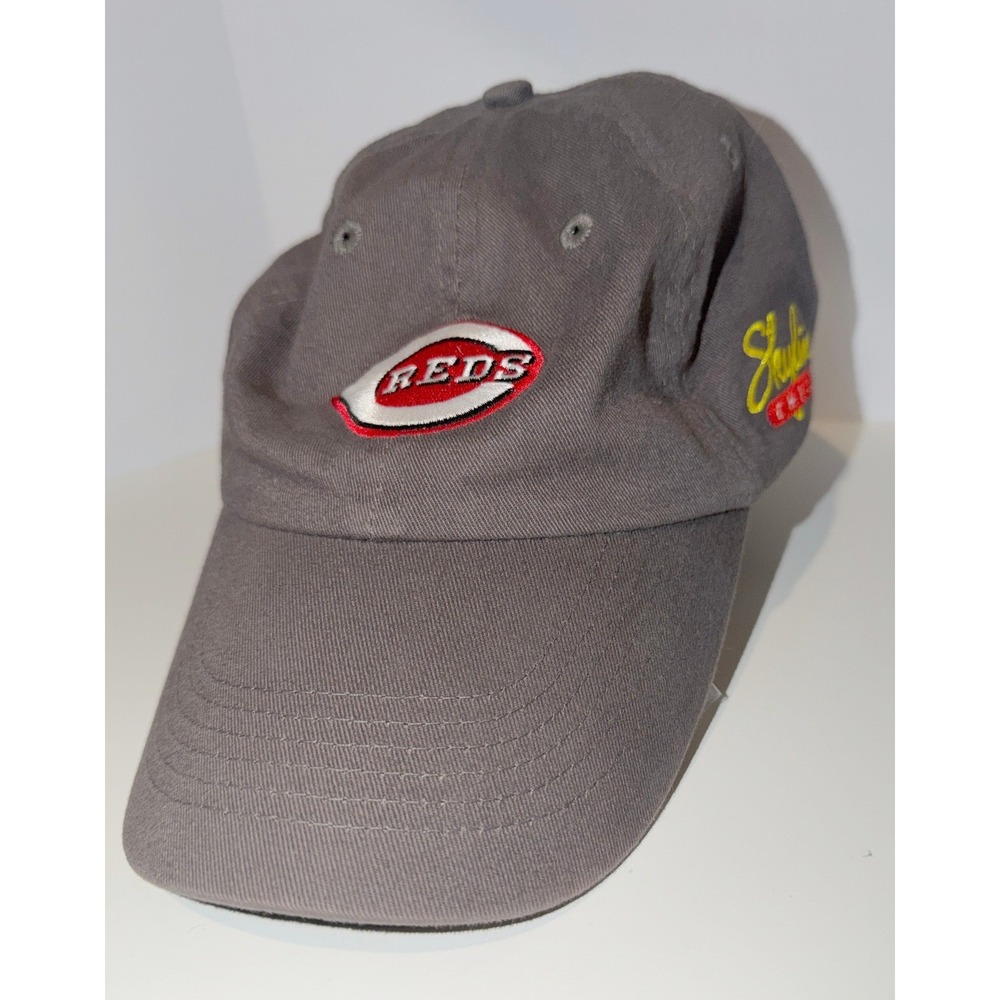 Cincinnati Reds Skyline Chili FS Ohio HD Collab Gray Adjustable Baseball Cap